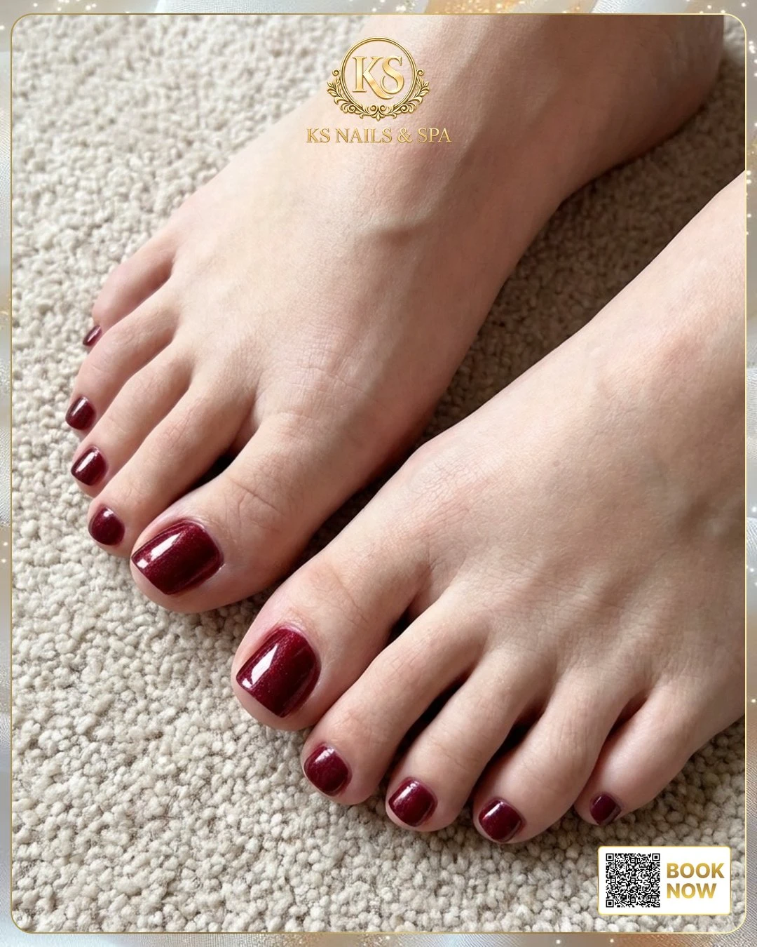 manicure and pedicure service by KS Nail 